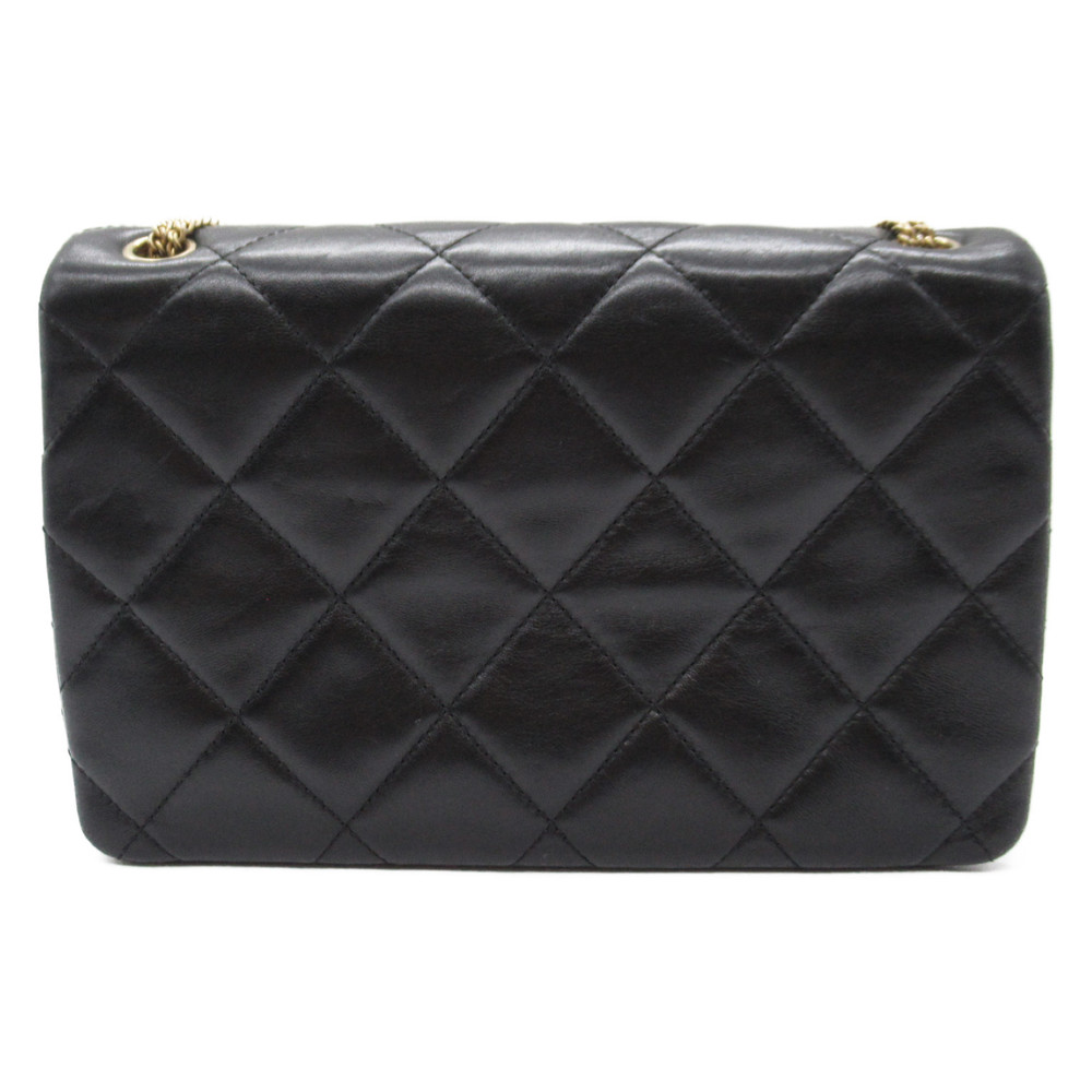Chanel 19 Bag Lambskin Shoulder Black Chain